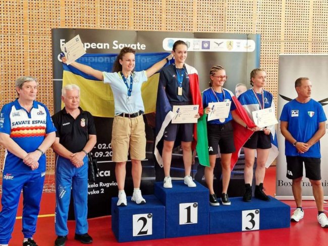 Лучанка виборола срібло на чемпіонаті Європи з французького боксу 
