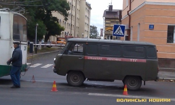 Подробиці пожежі в луцькому тролейбусі. ФОТО