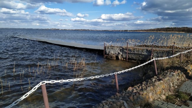 Світязь піднявся до рекордного за останні роки рівня. ФОТО