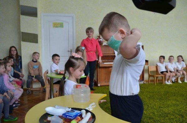 Волинські рятувальники провели зустріч із дошкільнятами. ФОТО