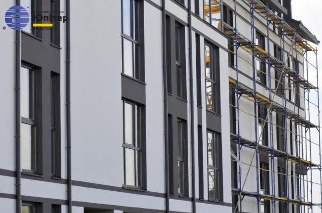 У другому будинку ЖК «Юпітер» — у розпалі внутрішні роботи*