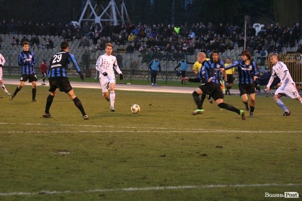 «Волинь» програла «Чорноморцю». ФОТО. ВІДЕО