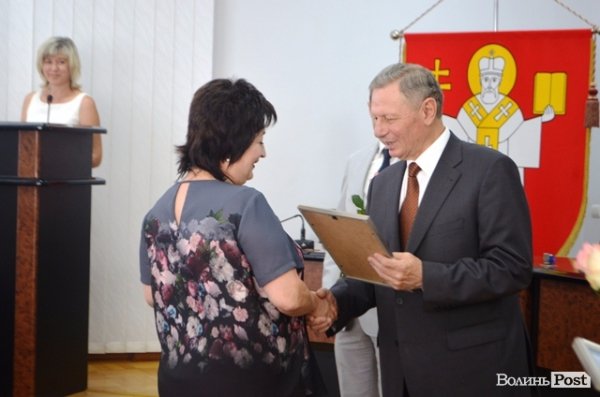 Нагородження луцьких підприємців у День працівника торгівлі. ФОТОРЕПОРТАЖ