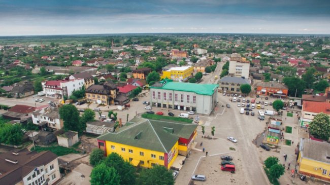 Показали фото волинського міста з висоти пташиного польоту. ФОТО