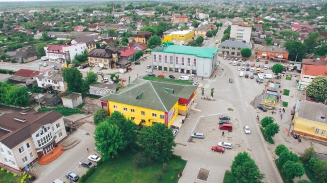 Показали фото волинського міста з висоти пташиного польоту. ФОТО