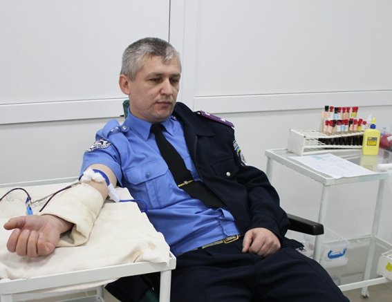 Автоінспектори Волині здали майже 25 літрів крові. ФОТО