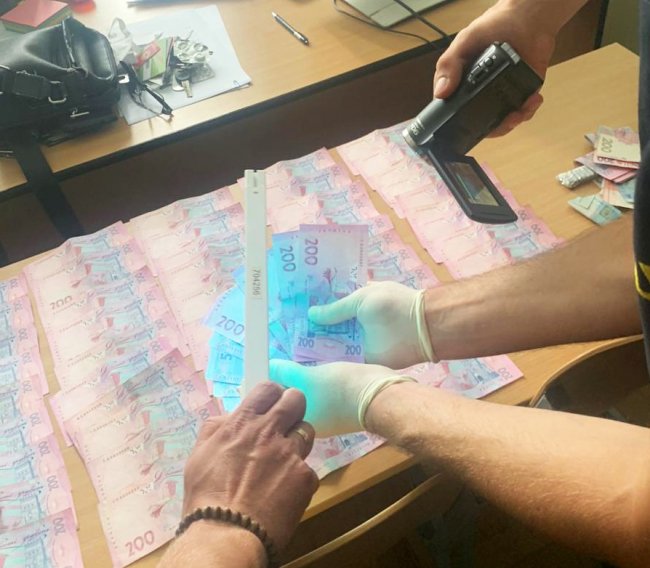 На Волині посадовець «погорів» на хабарі. ФОТО