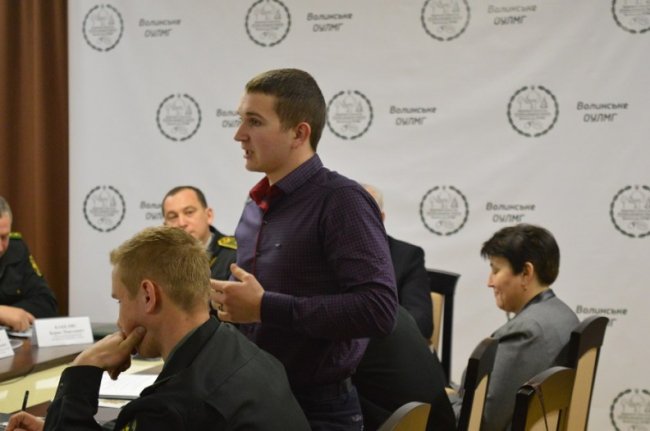 Волинські студенти ділились досвідом лісогосподарювання. ФОТО