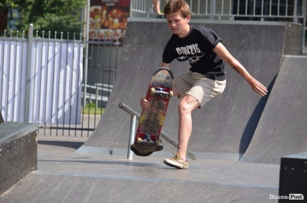 В Луцьку відбувся турнір зі скейтингу. ФОТО