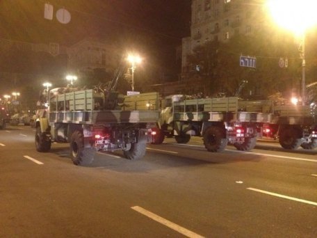 Репетиція військового параду в Києві. ФОТО