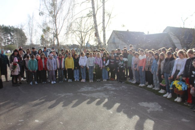 У громаді на Волині вшанували полеглого Героя