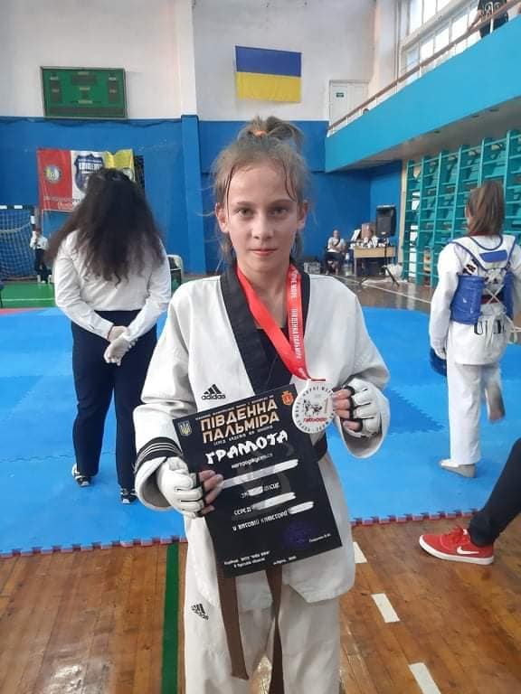 Ліцеїстка з Волині взяла «золото» на всеукраїнському турнірі з тхеквондо