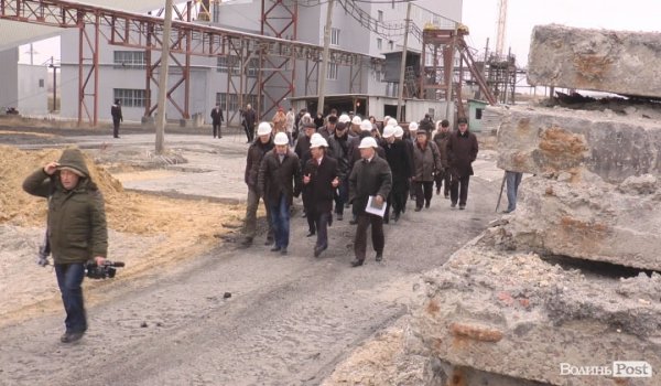 Міністр Демчишин у Нововолинську «розбирався» із проблемами шахтарів. ФОТО