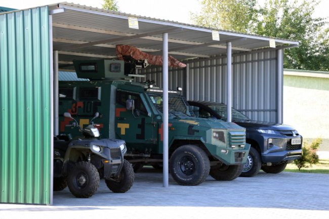 Біля кордону з Білоруссю на Волині відкрили оновлені прикордонні застави. ФОТО