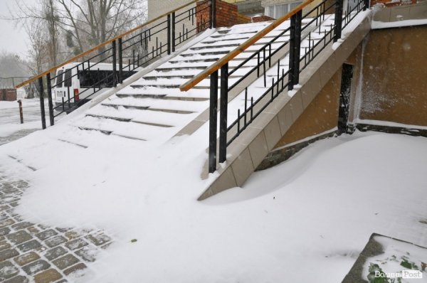 Фото снігу в Луцьку