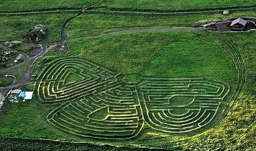 Лабіринт The Georgeson Botanical Garden