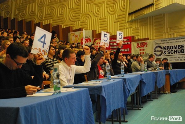 У Луцьку відбувся перший півфінал ліги КВН «Волинь»