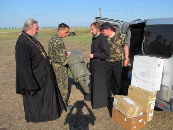 Волинські священики повернулися з 51-ої бригади. ФОТО