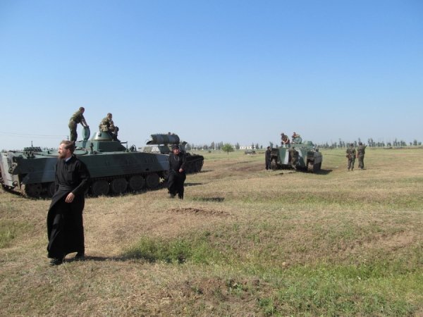 Волинські священики повернулися з 51-ої бригади. ФОТО