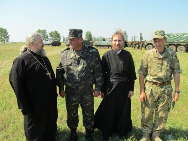 Волинські священики повернулися з 51-ої бригади. ФОТО