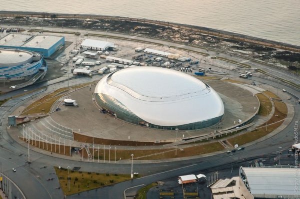 Олімпійські об'єкти в Сочі з висоти пташиного польоту. ФОТО