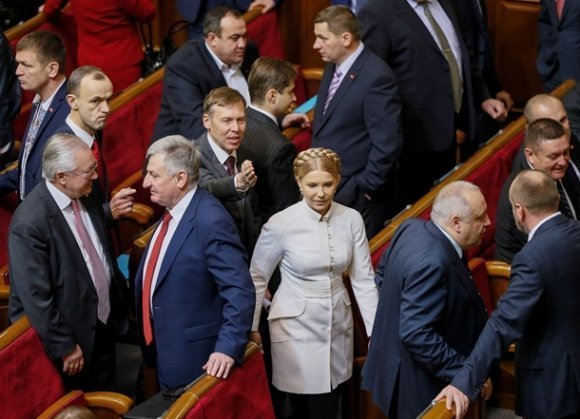 Перше засідання Верховної Ради VIII скликання. ФОТО