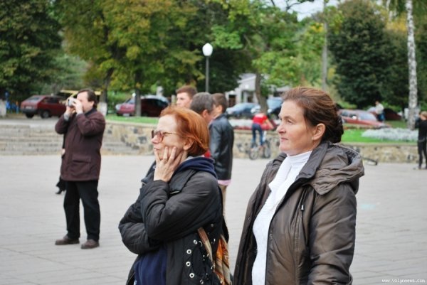 Як у Луцьку під авторські пісні їли кашу. ФОТО