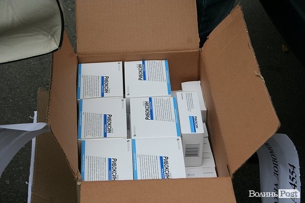 Волинським військовим передали медикаменти. ФОТО