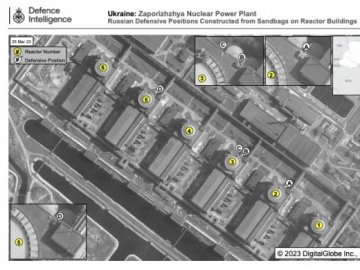 Росіяни облаштували оборонні позиції на будівлях кількох реакторів Запорізької АЕС
