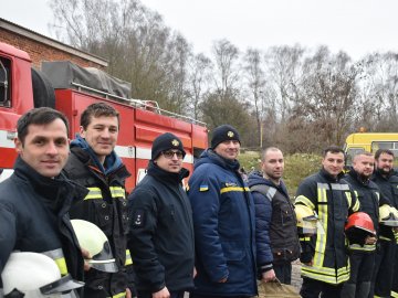 У громаді на Волині створили добровільну пожежну команду