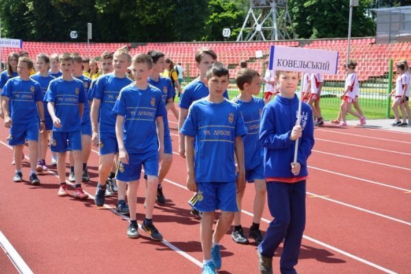 Найспортивніших дітей виховують у Воютині Луцького району. ФОТО