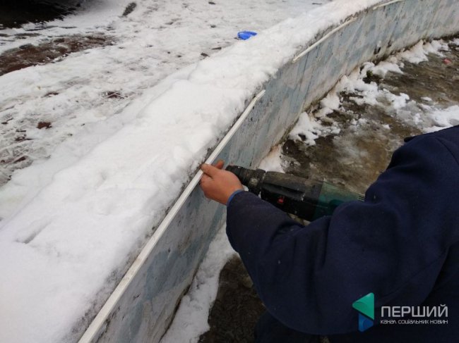 На місці колишнього фонтану у центрі Луцька встановлять арт-об'єкт. ФОТО