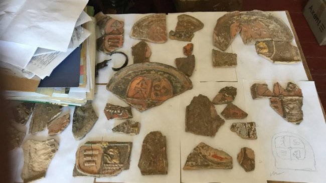 На Волині археологи розкопали кахляну піч часів Середньовіччя. ФОТО