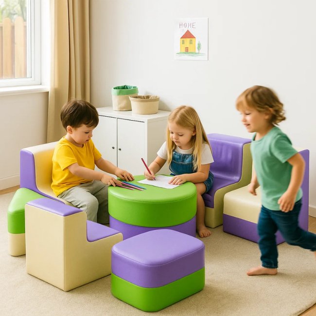 М’які модулі як рушій розвитку дитячої моторики та впевненості в русі