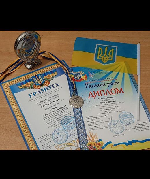 Школярка з Волині здобула перемогу у конкурсі патріотичної пісні