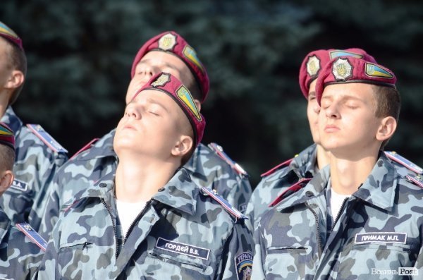 Майбутніх правоохоронців посвятили в ліцеїсти. ФОТО