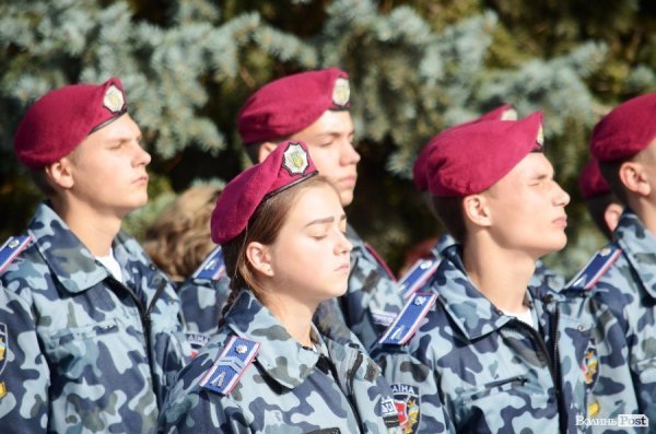 Майбутніх правоохоронців посвятили в ліцеїсти. ФОТО