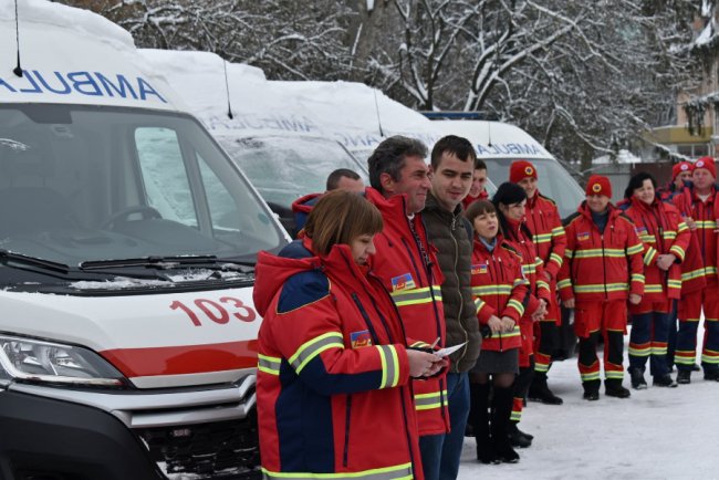 Волинська «швидка» отримала 6 нових автомобілів Citroën Jumper. ФОТО