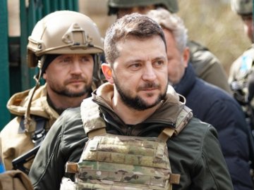 Зеленський відвідав передові позиції ЗСУ на Запоріжжі