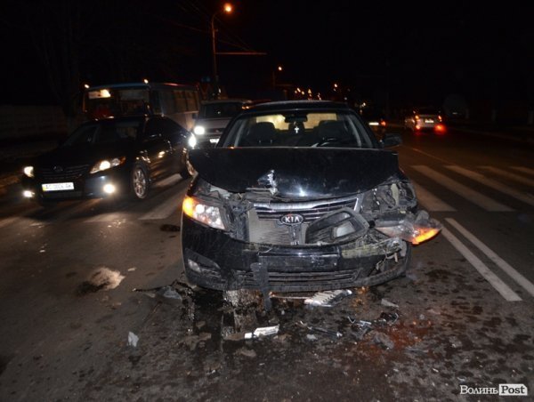 У Луцьку в ДТП - чотири авто. ФОТО