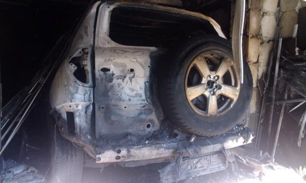 Царьову спалили будинок. ФОТО