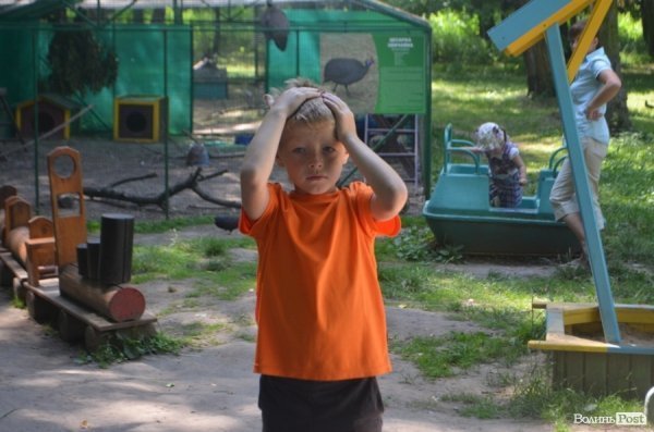 Благодійна акція у Луцькому зоопарку. ФОТО