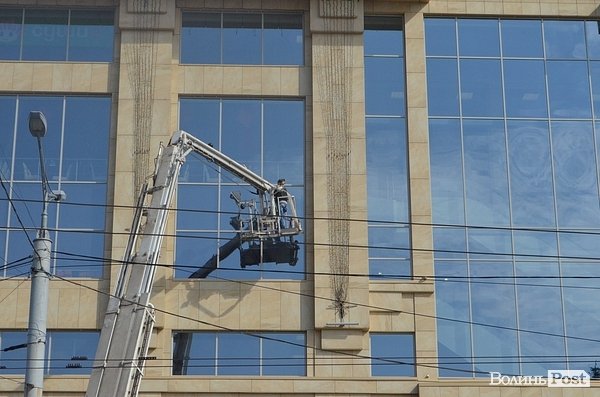 У Луцьку «горів» цум. ФОТО