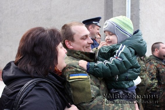 Волинські міліціонери повернулися із Краматорська. ФОТО