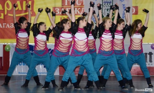 У Луцьку пройшов фестиваль аеробіки