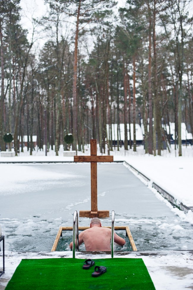 Як святкували Водохреще в ресторані-курорті біля Луцька. ФОТО