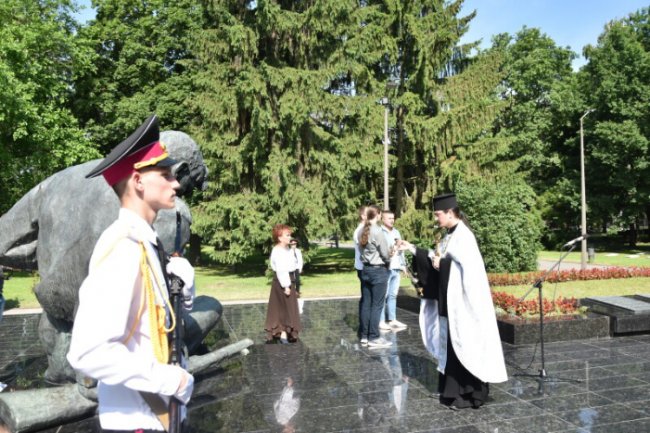 Лучани вшанували пам’ять жертв війни. ФОТО