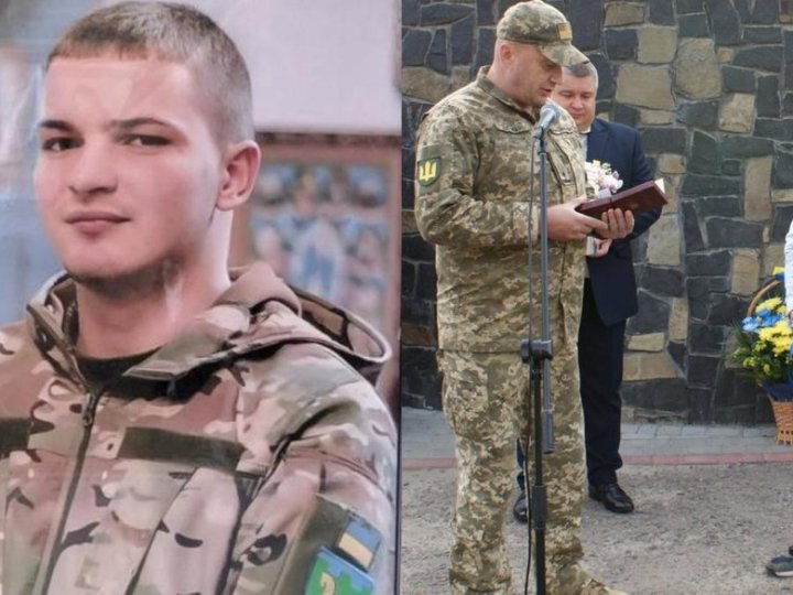 На Волині брату полеглого 23-річного бійця передали його посмертний орден