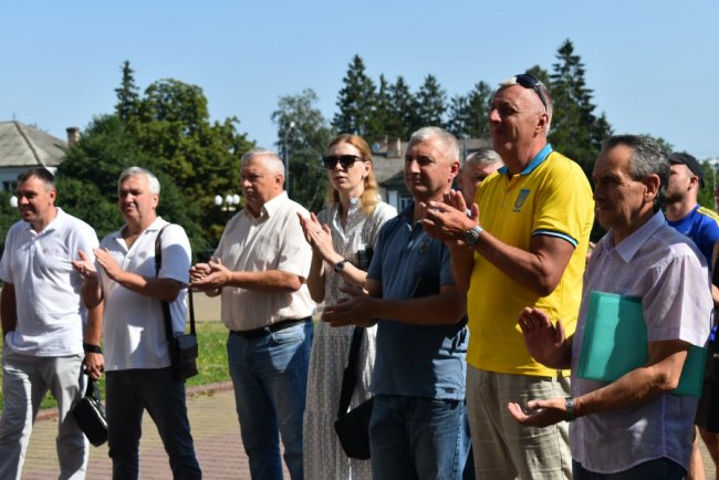 На Волині підняли прапор Національного олімпійського комітету. ФОТО
