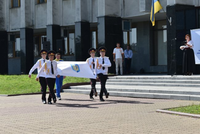На Волині підняли прапор Національного олімпійського комітету. ФОТО